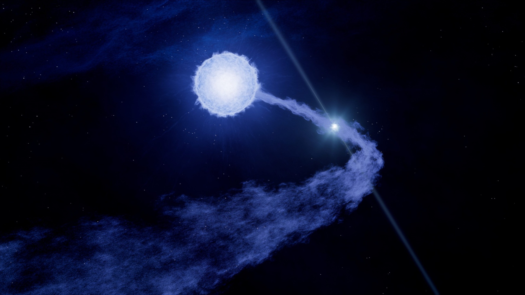 XRISM 首度直擊恆星風墜入中子星，天文學家看清脈衝星進食全程