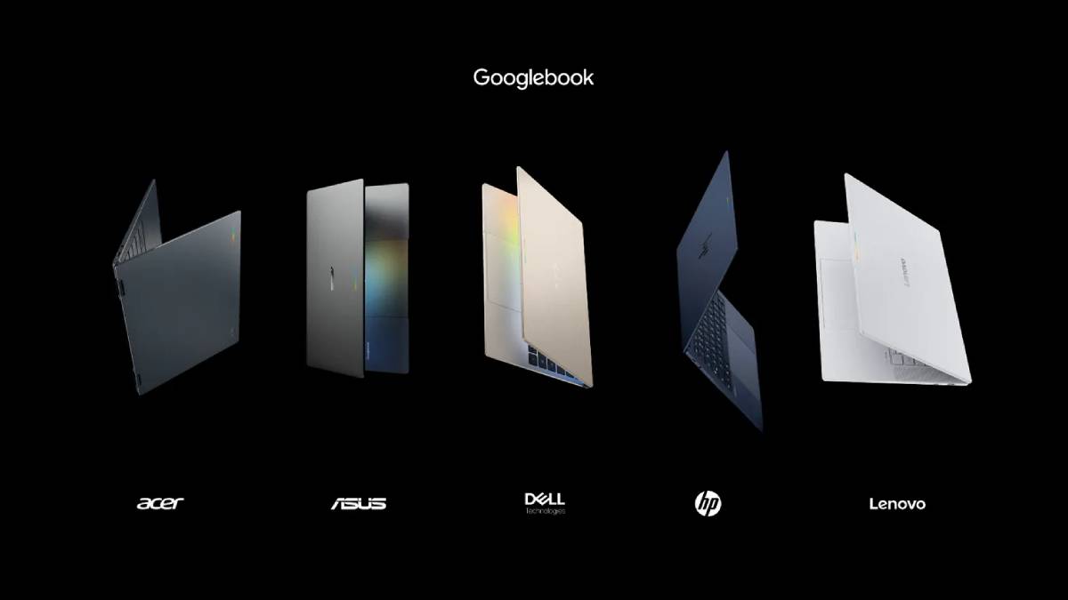 Googlebook 正式發表,五款新機開放預購、台灣未列首波名單