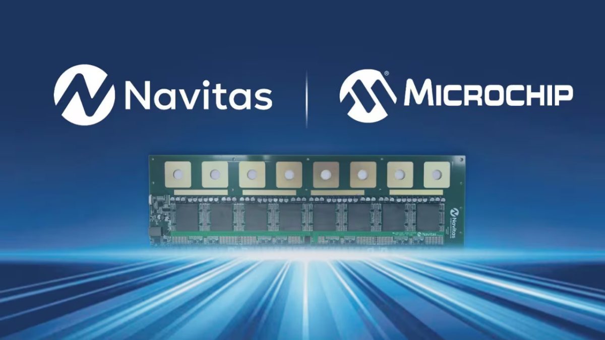 Microchip、納微推 800V 轉 6V GaN，直攻 GPU 板端供電