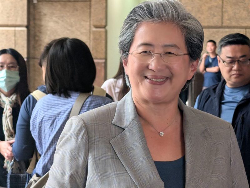 AMD 執行長蘇姿丰旋風訪台，證實提高金額加碼擴大對台投資