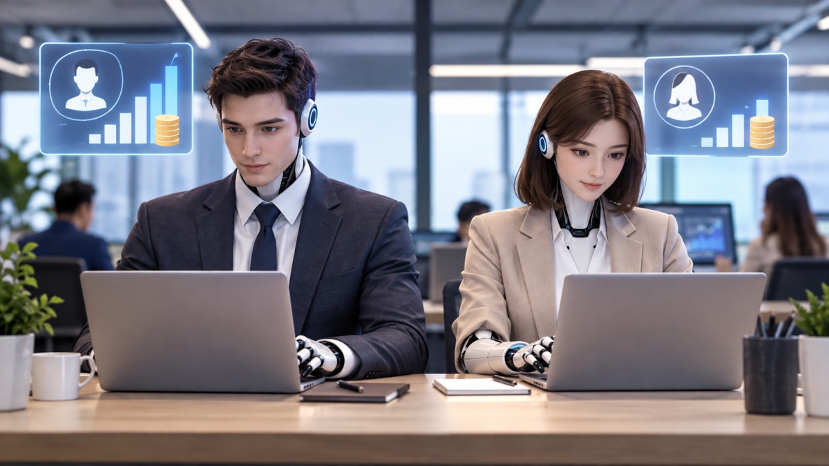 表現完全相同,研究:男性外觀 AI 助理薪資比女性高約 10%