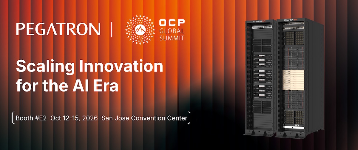 和碩於 OCP Global Summit 2026 展現從設計到部署 AI 基礎設施實力