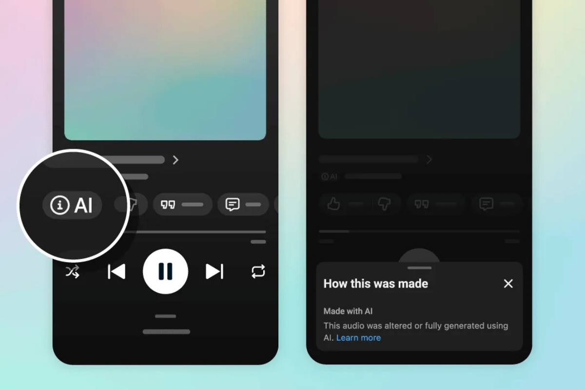 串流平台 AI 政策大不同，YouTube Music 推出專屬標籤保障聽眾知情權