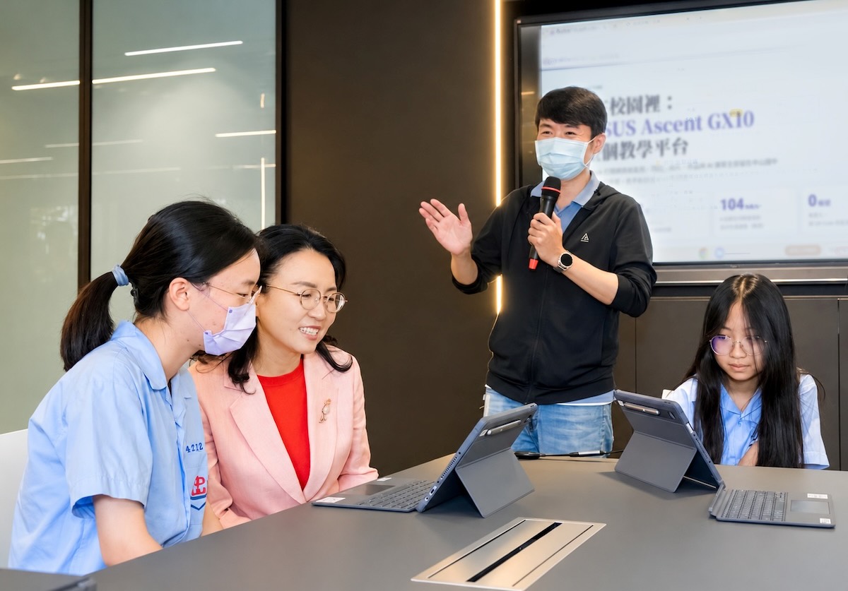 華碩 AI 超級電腦進駐北市國中校園，打造地端 AI 算力中心
